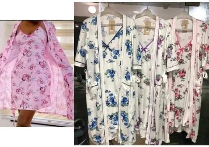 Night gown With Overcoat